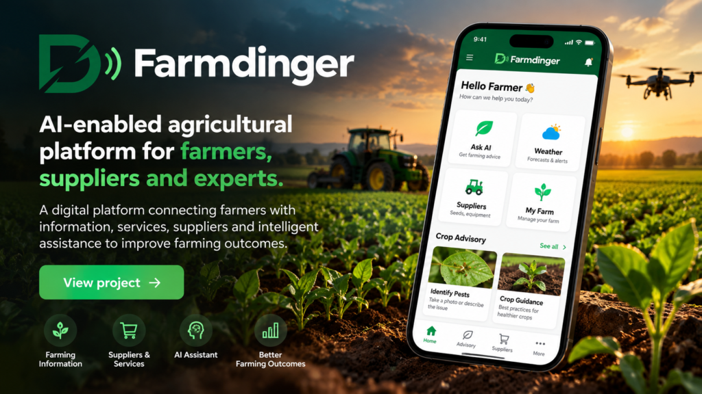 Farmdinger project by Solutions Field Farmdinger project by Solutions Field